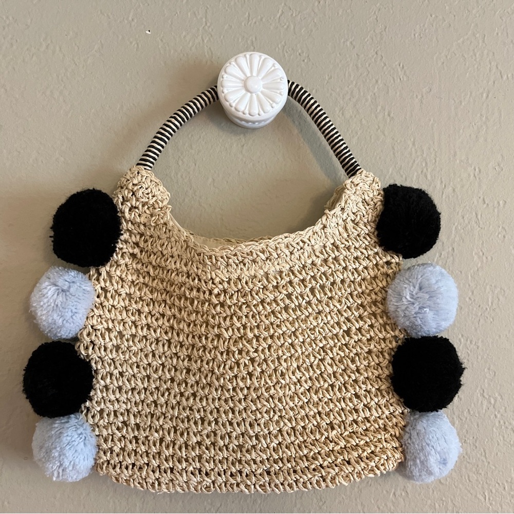 Janie and Jack Puff Ball Purse